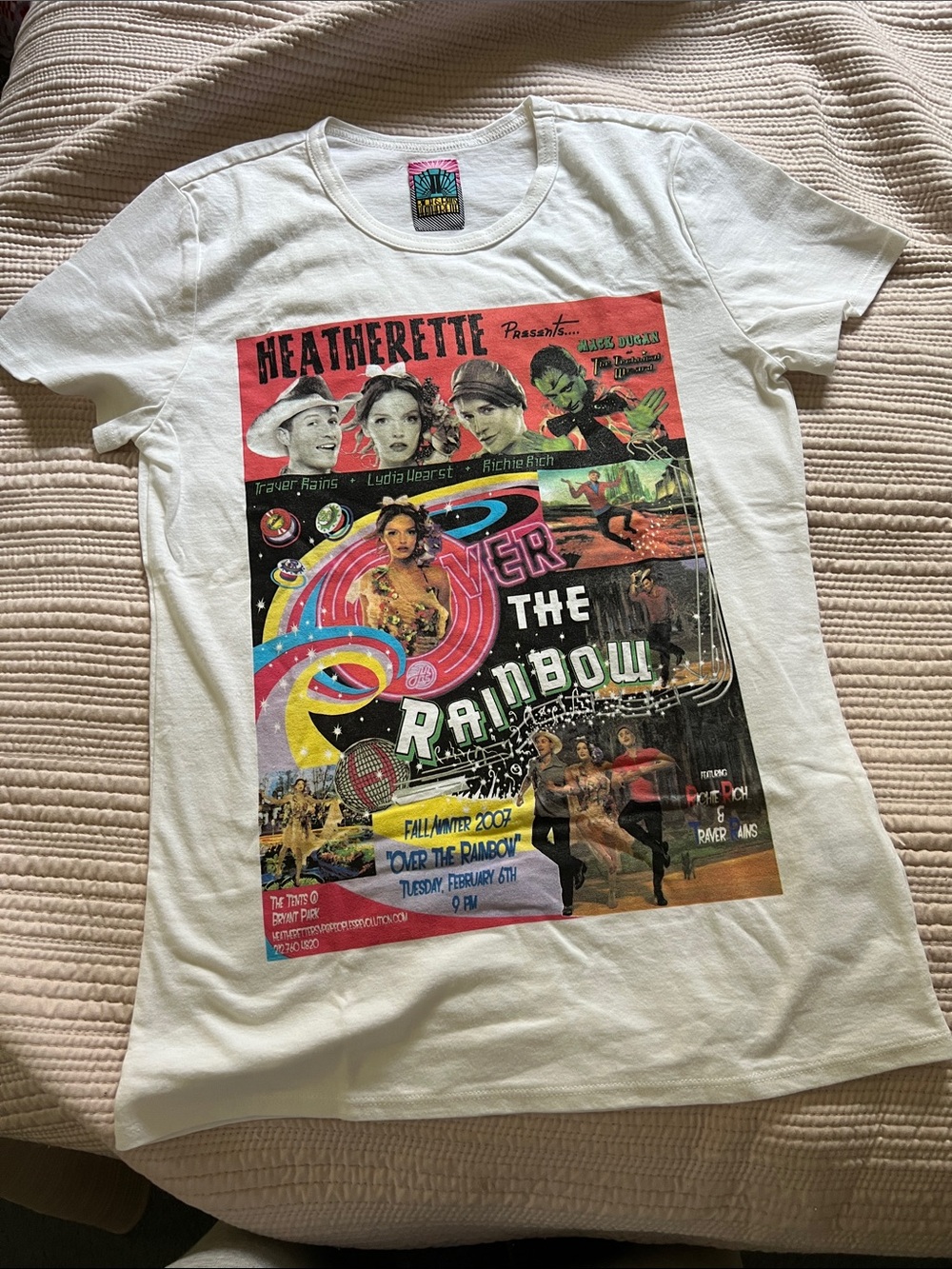 Heatherette “ Over The Rainbow” Tee